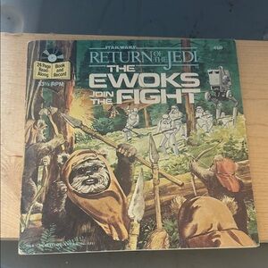 Star Wars Yellow Cover Read-Along Book & Record with Full-Color Art